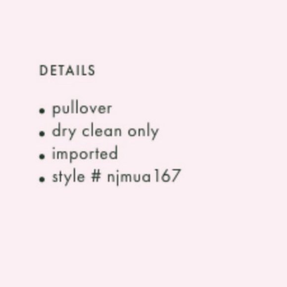 kate spade madison avenue loriot pink turtleneck capelet sweater small nwot - Picture 16 of 16